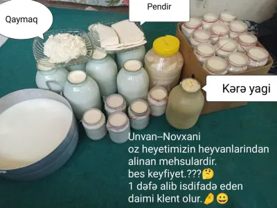 SÜD MƏHSULLARI — Emal Olunmuş K/t Məhsulları, Bakı